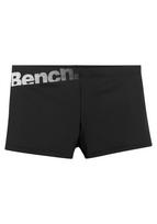 BENCH Maudymosi kelnaitės juoda / balta