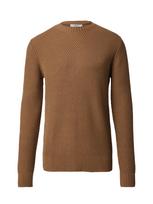 DAN FOX APPAREL Megztinis 'Justus' karamelės