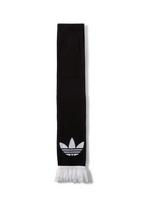 ADIDAS ORIGINALS Šalikas 'Adicolor' juoda / balta