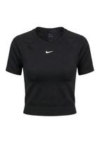 NIKE Sportiniai marškinėliai 'Pro' juoda / balta