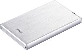 Deltaco 2.5" SATA USB 3.0 external hard drive enclosure, black (MAP-GD29U3)