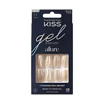 KISS Gel Fantasy Allure MoonBeam Nails - gel nails ( 28 pcs )
