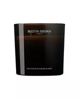 Molton brown Delicious Rhubarb & Rose Scented Candle 600 ml