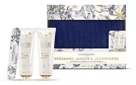 The Luxury Bathing Company Bergamot, Ginger & Lemongrass Body Care Gift Set 4 pcs