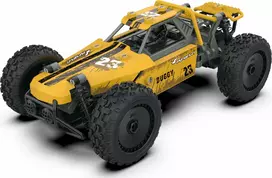 RC automobilis Amewi Oldschool Buggy, surenkamas, 63 dalys, geltonas, be akumuliatoriaus, 8+ (22578)