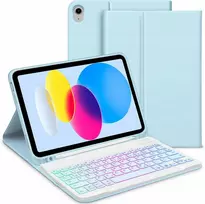 Inateck Klaviatūra Ace Touch iPad 11"/10,9" QWERTZ RGB balta