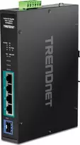 Komutatorius TRENDnet TI-PGM541 Gigabit Ethernet (10/100/1000) tinklo jungtis Juodas
