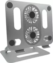 RealPower FanStand 1, Nešiojamojo kompiuterio / planšetės stovas su ventiliatoriumi ir RGB