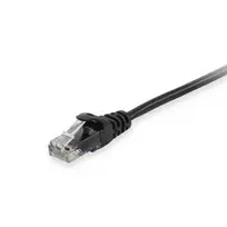 Kabelis EQUIP Komutacinis kabelis Cat6A U/UTP 2xRJ45 20.00m Juoda LSZH Polybeutel
