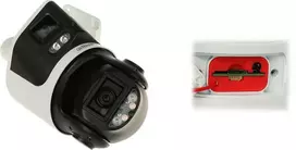 IP kamera Dahua išorinė panoraminė sukama SDT3E410-8P-MB-A-PV1 TiOC WizSense Smart Dual Light - 3.7 Mpx