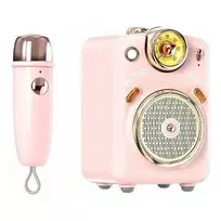 Garsiakalbis Divoom "Fairy OK" Bluetooth su mikrofonu rožinis