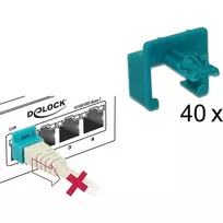 Delock RJ45 saugos spaustukų rinkinys 40 vnt.