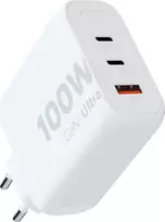 Xtorm GaN2 Ultra sieninis įkroviklis 100W / PD / 2x USB-C / 1x USB-A Baltas