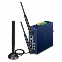 Planet Industrial 5 prievadų Ge Lorawan Wi-Fi vartai Lcg 300W Eu valdiklis (Lcg300Weu)