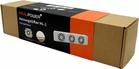 REALPOWER šildymo ventiliatorius HL-1, ventiliatorius su 3 ventiliatoriais
