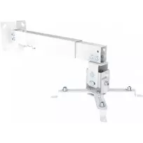 Schwaiger projektoriaus sieninis laikiklis aukštis 430-650mm Maks.20KG Baltas