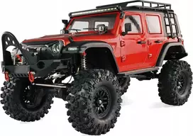 Amewi RC automodelis AMXRock Crosstrail vikšrinis visureigis 4WD 1:10 ARTR Raudonas