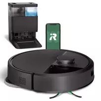 Robotas siurblys iRobot Roomba Plus 405 Combo su drėgnuoju valymu + valymo bazė Juoda