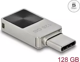 Atmintukas Delock 54085 USB atmintis 128GB USB Type-C 3.2 Gen 1 (3.1 Gen 1) Sidabrinis