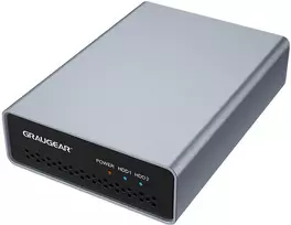 GRAUGEAR G-25RD2-AC-10G korpusas kietiesiems diskams HDD/SSD Sidabrinis 2.5"