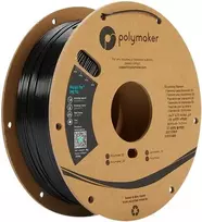 Polymaker PETG PolyLite Juodas, 1kg filamentas