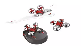Amewi DRE Dronas Air Genius 3in1 Raudonas /8+