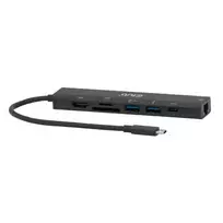 Club 3D USB-C 7in1-HUB >HDMI/2xUSB/USB-C/LAN 4K60Hz PD100W