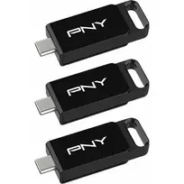 USB atmintukas 128GB PNY Elite USB 3.2 TYPE-C 3 vnt.