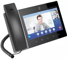 Telefonas GrandStream SIP GXV-3480 Android vaizdo aukštos klasės vaizdo telefonas