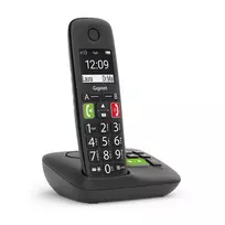 Gigaset E290A - Belaidis telefonas - Balso pašto įrenginys su skambinančiojo numerio rodymu