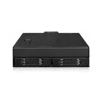 Icydock MB105VP-B korpusas kietiesiems diskams SSD korpusas Juodas 2.5"