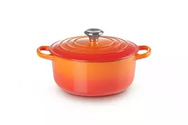 Le Creuset Signature apvalus kepimo indas 22cm oven raudonas