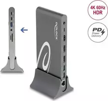 Stotis/replikatorius Delock Triple 4K Dock USB-C (87772)