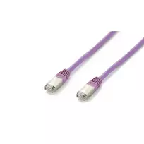 Equip Patchcord Cat6a, S/FTP, 20m, Rožinė (605659)