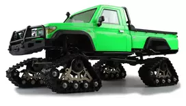 Amewi RC automodelis Amxrock Rcx8Pt mastelis 1:8 vikšrinis pikapas RTR žalias šepetėlinis 2,4 GHz