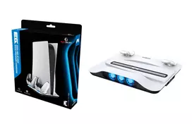 EgoGear Premium įkrovimo stotis ir aušinimo stovas PS5 SCC5