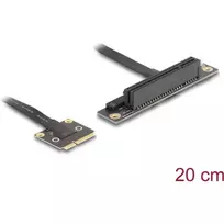Delock Adapteris Mini PCIe jungtis į PCIe 3.0 x8 lizdą 90°