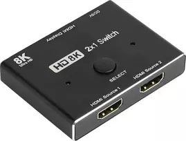 Good Connections HDMI 2.1 jungiklis 2 krypčių 8K@30Hz (GC-M0261)