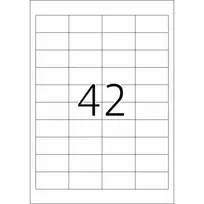 HERMA Etiketės Premium A4 baltos 48,5x25,4 mm popierius 4000 vnt.
