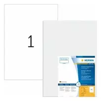 HERMA Lipni plėvelė etiketėms A3 Outdoor balta 297x420 mm 40 vnt