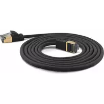 Wantec SSTP CAT7 Komutacinis kabelis Ste. CAT6a d=4mm 10,00m Juodas