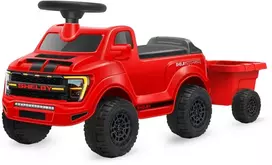 Jamara Paspirtukas Shelby Ford F-150 Raptor su priekaba Raudonas