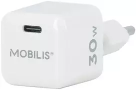 Mobilis Mobilus Nano sieninis įkroviklis 30W USB C GaN