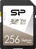 Atminties kortelė Silicon Power Superior Pro SDXC 256GB Class 10 UHS-II/U3 V60 (SP256GBSDXJV6V10)