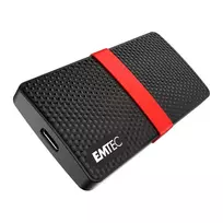 Išorinis SSD diskas Emtec Portable X200 2TB Juodas-raudonas (ECSSD2TX200)