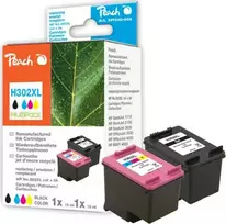 Rašalo kasetė Peach spausdinimo galvute SparPack HP Nr. 302XL suderinama - PI300-659