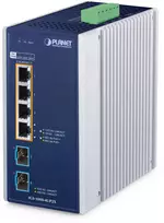 Komutatorius D-Link Planet Industrial 4-Port PoE++ jungiklis IGS-1000-4UP2X
