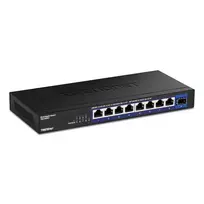 Komutatorius TRENDnet 9 prievadų 2.5G nevaldomas tinklo jungiklis su 10G SFP+ prievadu