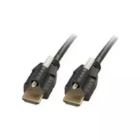 Lindy HDMI kabelis su Ethernet ir 2x A/A tipo kištukų užraktu 5m