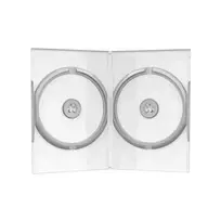 MediaRange DVD dėklas 2 diskams 14mm matinis
